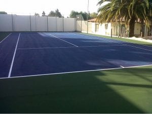 Ned tennis courts